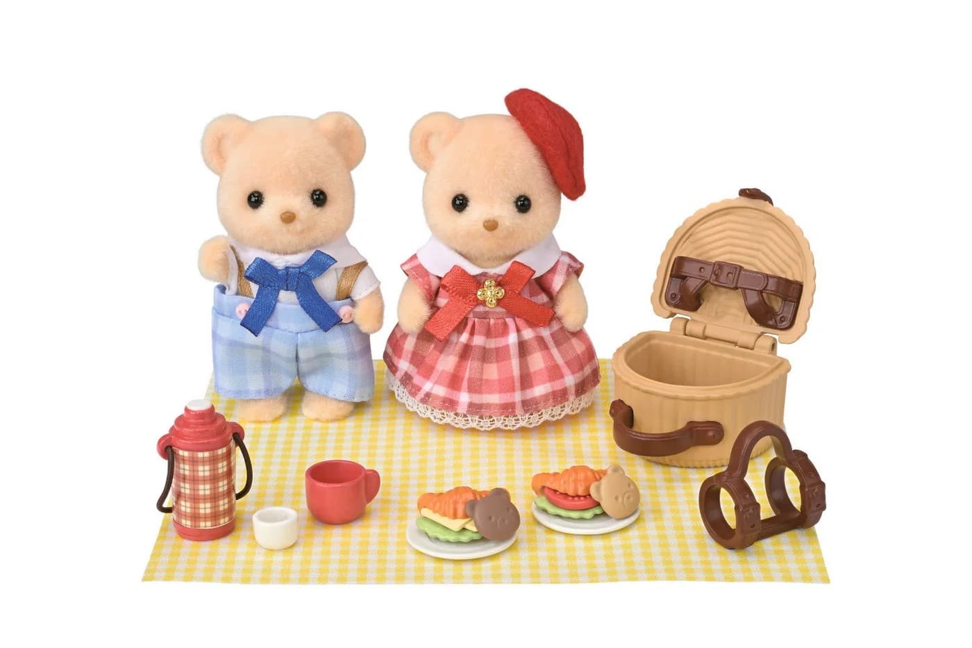 Sylvanian Families Biscuit Bären Picknickspaß Bunt Spielwelt - Bild 2