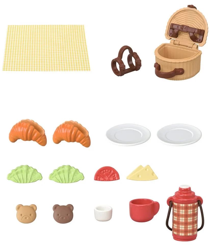 Sylvanian Families Biscuit Bären Picknickspaß Bunt Spielwelt - Bild 4