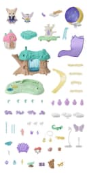 Sylvanian Families Spielwelt Funkelndes Waldfeenschloss Bunt Bild 5