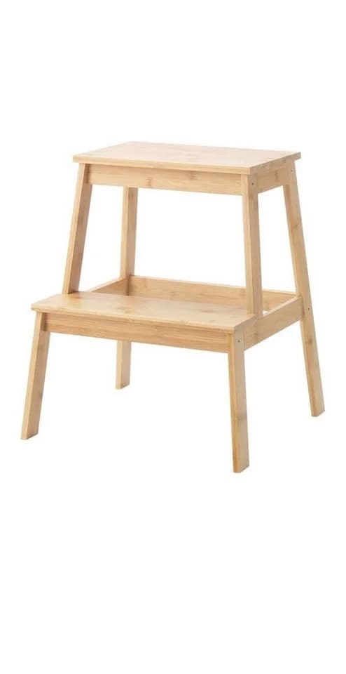 IKEA TENHULT Tritthocker Bambus Beige