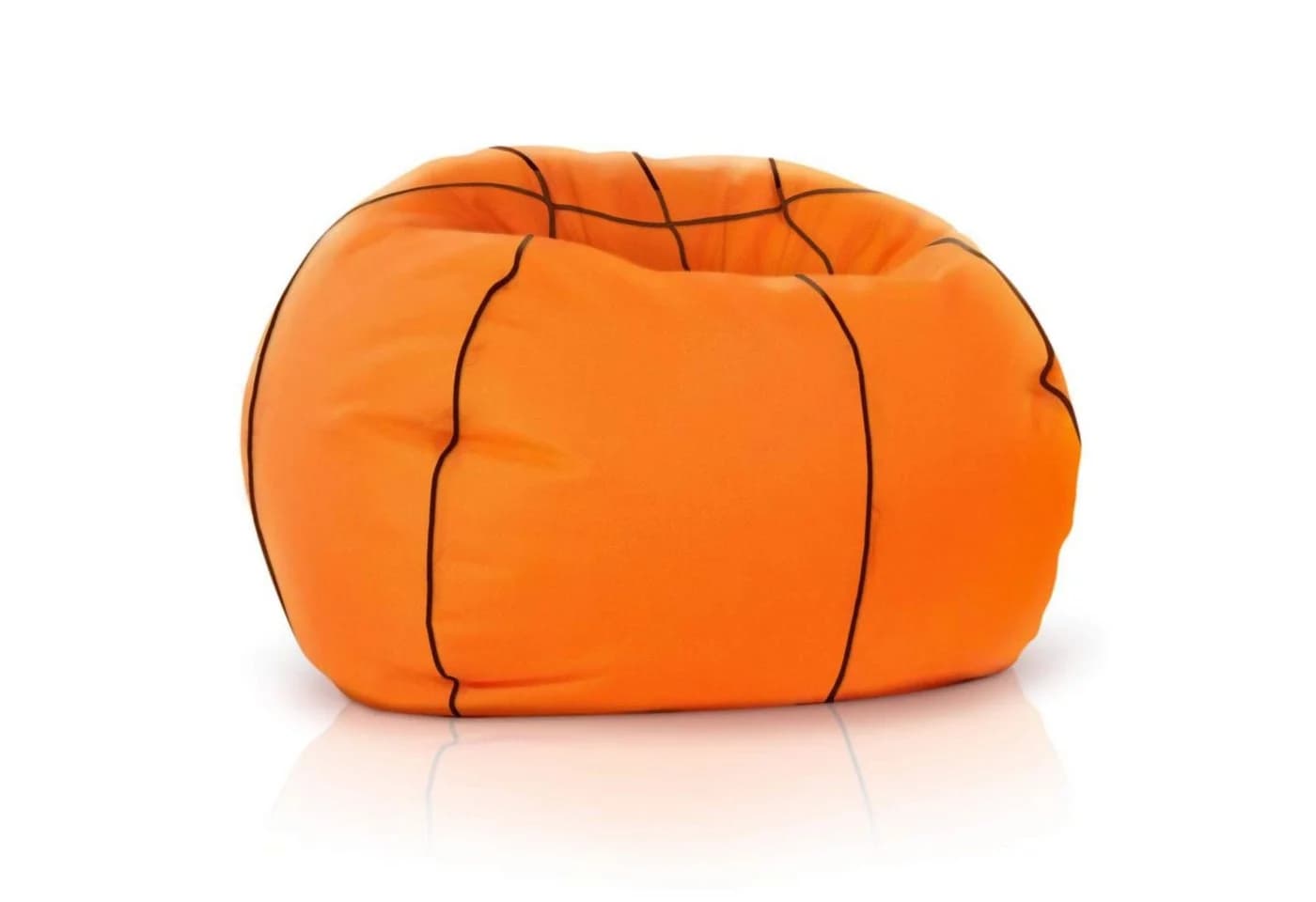 Green Bean Sitzsack Sport Basketball-Optik Orange Fertig Befüllt - Bild 2
