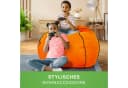 Green Bean Sitzsack Sport Basketball-Optik Orange Fertig Befüllt Bild 3
