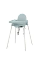 IKEA ANTILOP Kinderstuhl mit Tablett Graublau Bild 2