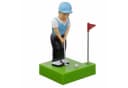 Puckator Golfspieler Solar Wackelfigur Grün/Blau Bild 1