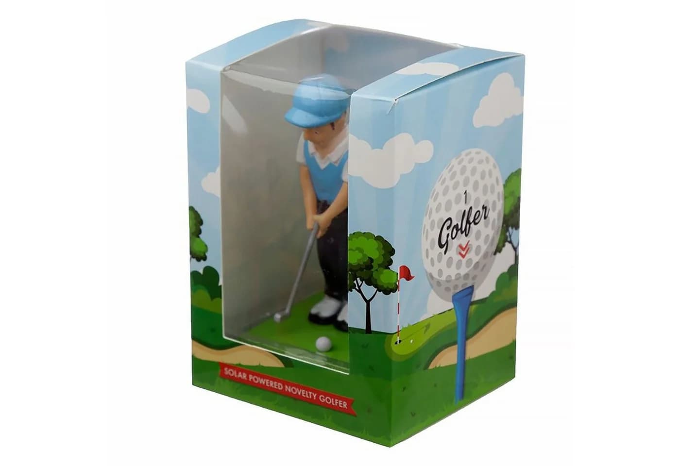 Puckator Golfspieler Solar Wackelfigur Grün/Blau - Bild 5