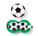 Puckator Reisekissen und Schlafmaske Fußball Plüsch 2-in-1 Bild 2