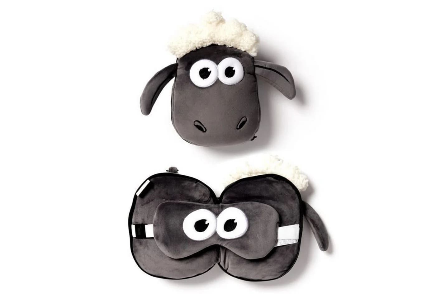 Puckator Reisekissen Shaun das Schaf mit Augenmaske - Bild 2