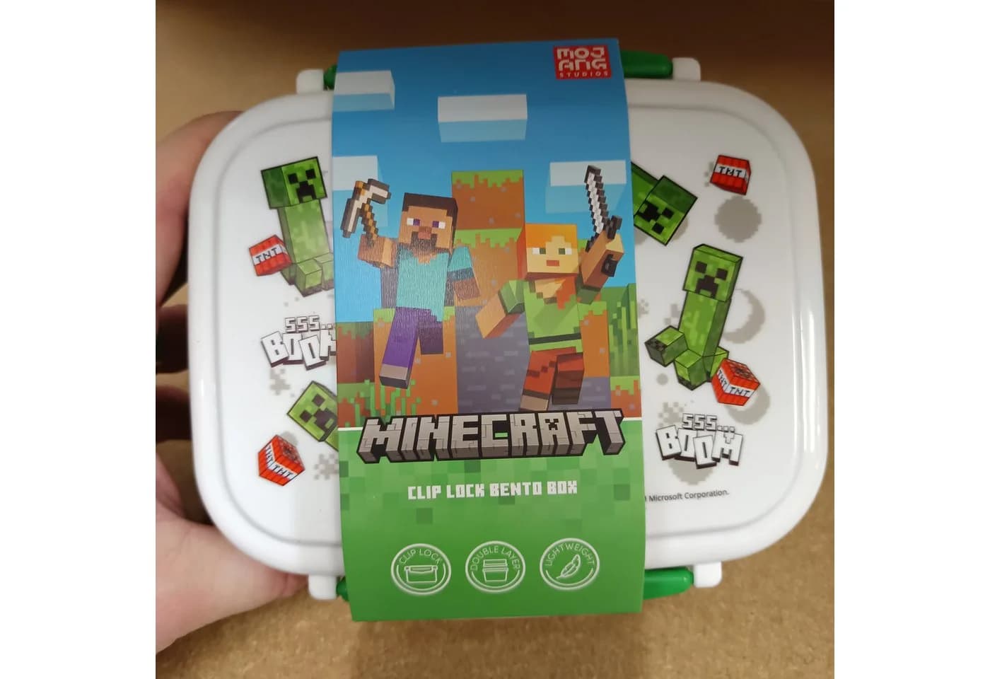 Puckator Minecraft Lunchbox Bentobox mit Besteck - Bild 4