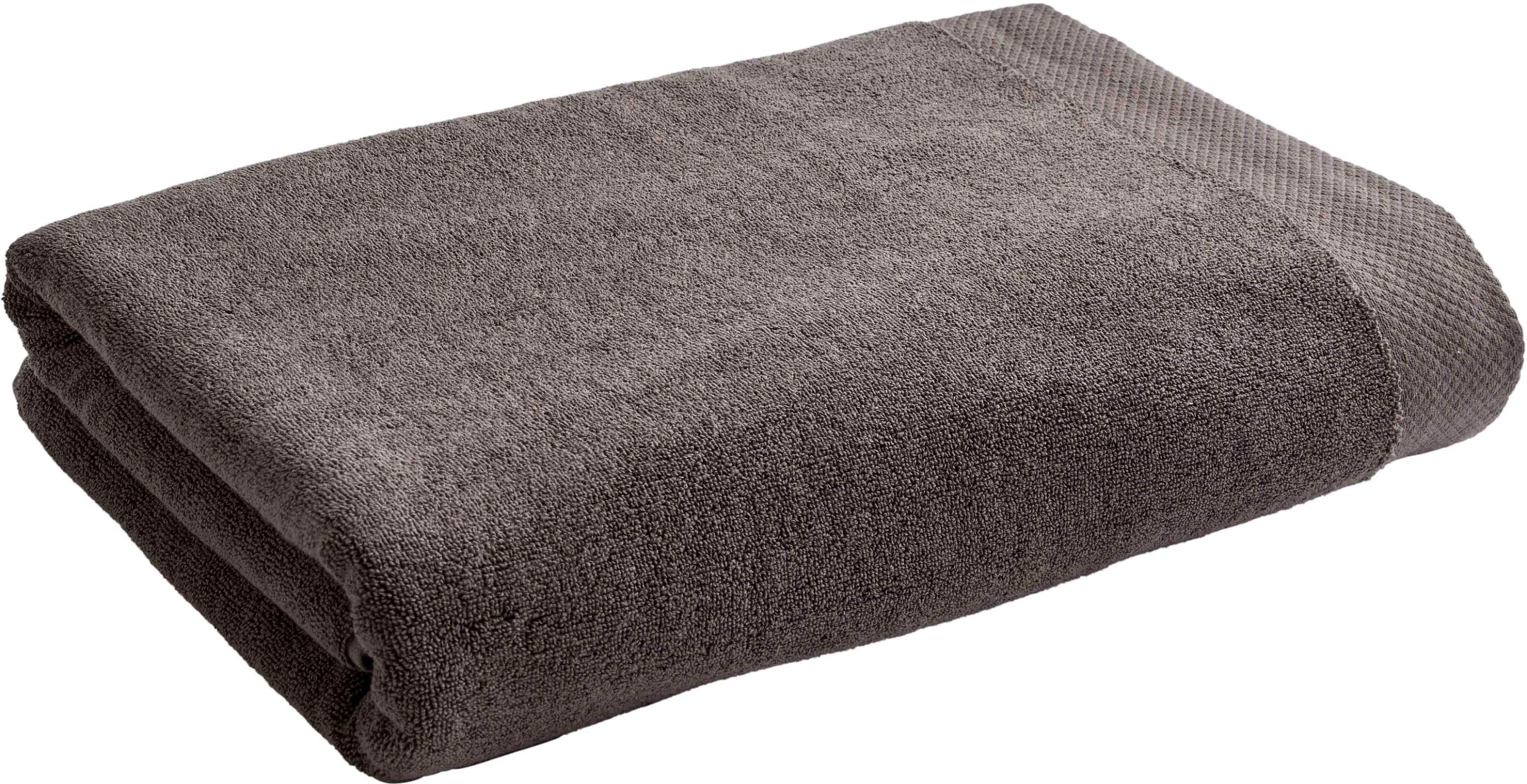 Christy Luxe Badetuch Grau 100% Baumwolle Premium Qualität