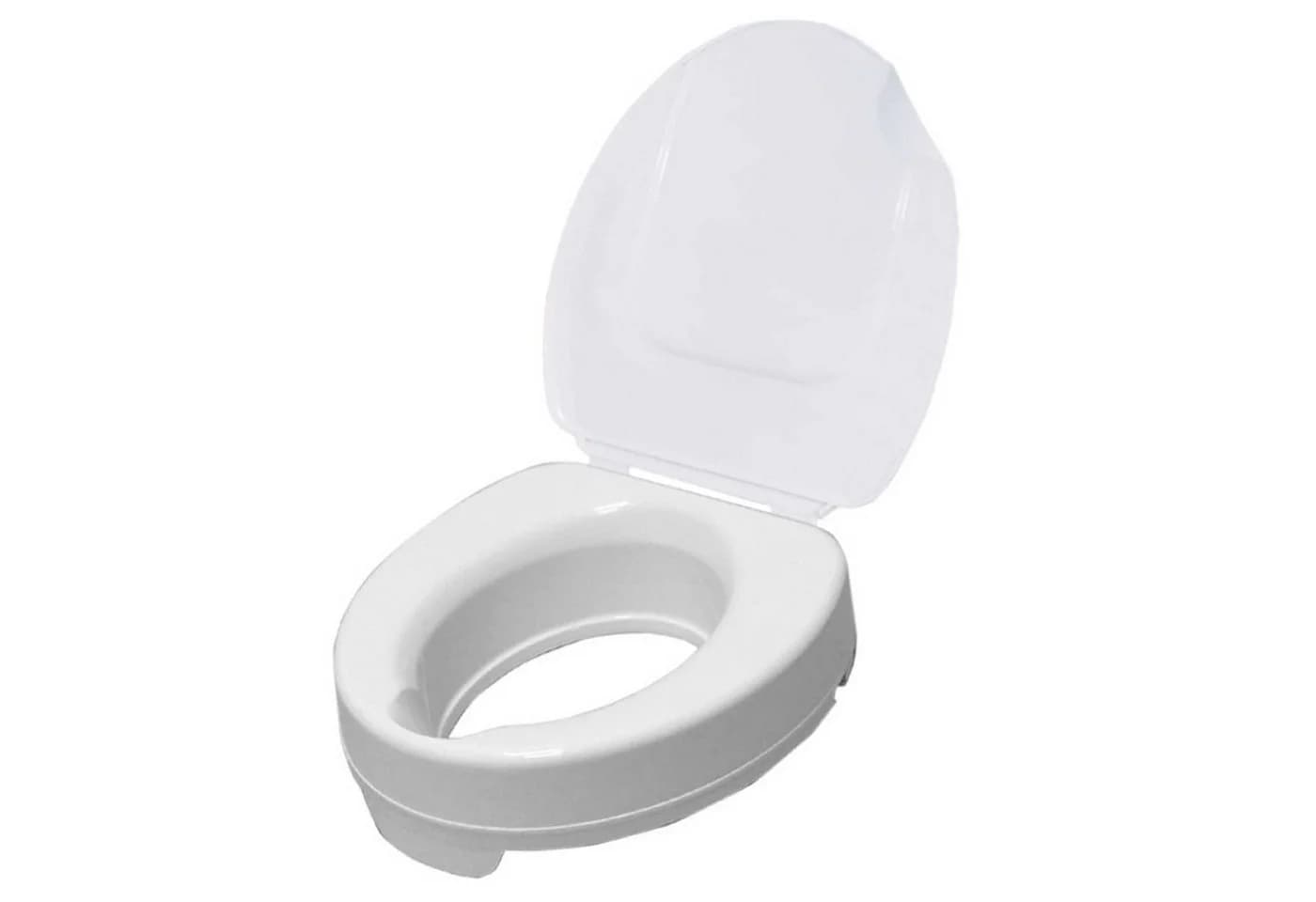 Drive Medical Toilettensitzerhöhung Ticco 2G mit Deckel Weiß