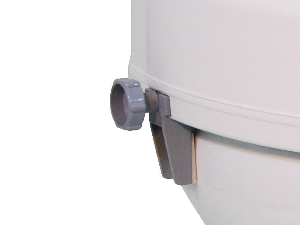 Drive Medical Toilettensitzerhöhung Ticco2G mit Deckel Weiß 225 kg