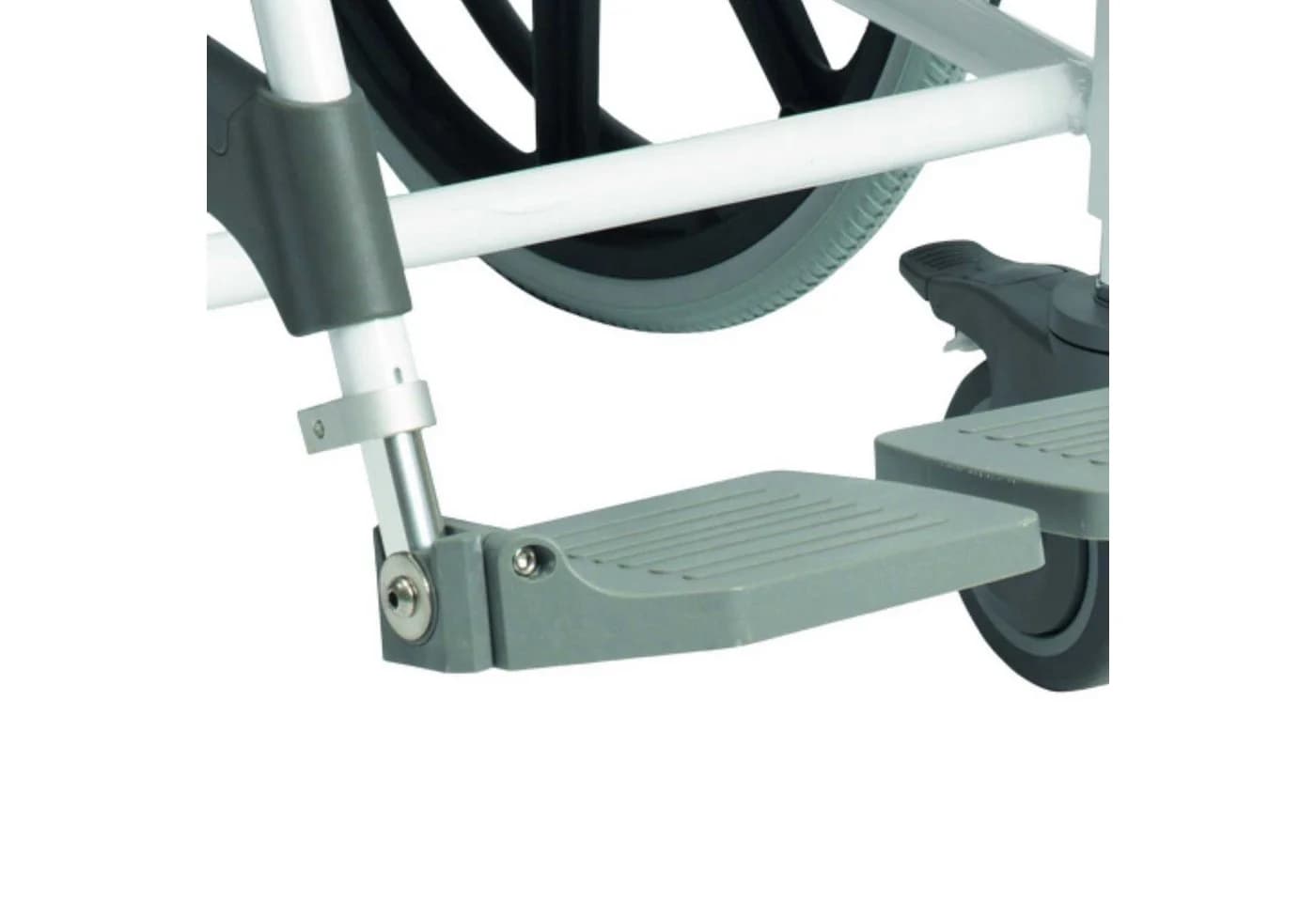 Drive Medical Dusch-Toilettenrollstuhl Aston 24 Blau/Weiß