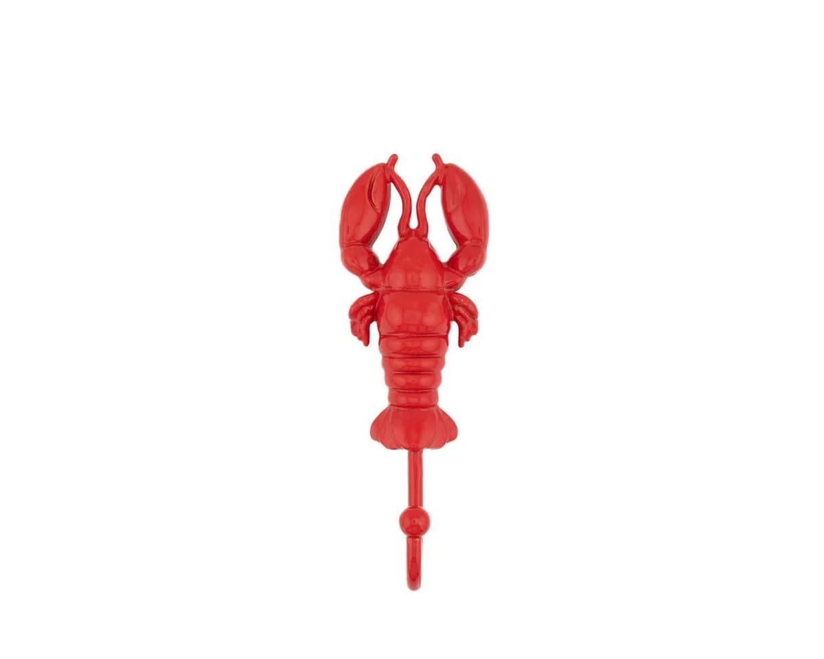 Sass & Belle Handtuchhaken Lobster Rot Metall - Bild 2