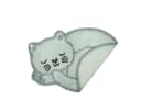Sass & Belle Badematte Schlafende Katze Baumwolle Rutschfest Bild 1