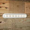 Lights4fun LED Schrankinnenraumbeleuchtung Touch Leuchtleisten 2er Set warmweiß Bild 2