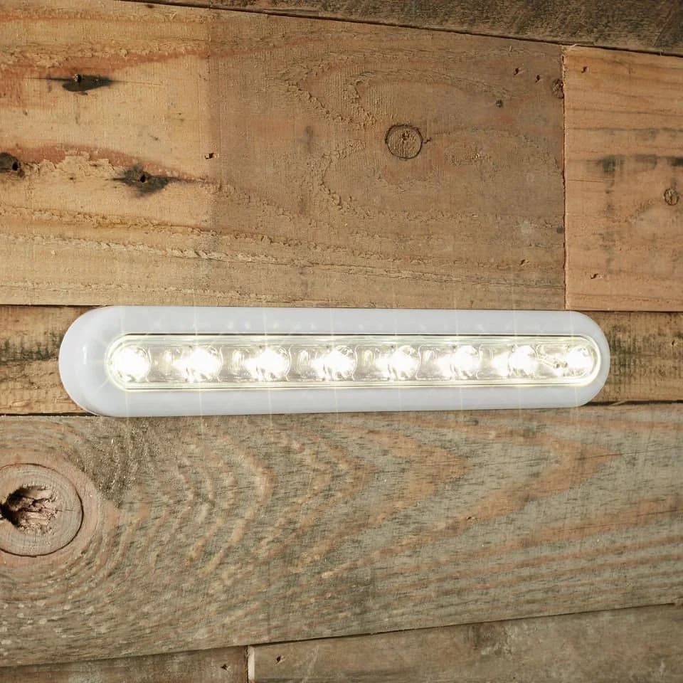Lights4fun LED Schrankinnenraumbeleuchtung Touch Leuchtleisten 2er Set warmweiß - Bild 2