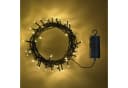 Lights4fun LED-Lichterkette 2x 50er warmweiß batteriebetrieben Bild 2