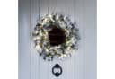 Lights4fun LED-Lichterkette 40er Sterne warmweiß Silber Bild 3