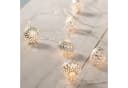 Lights4fun LED-Lichterkette 10er Silber Marokkanisch Batterie Bild 2