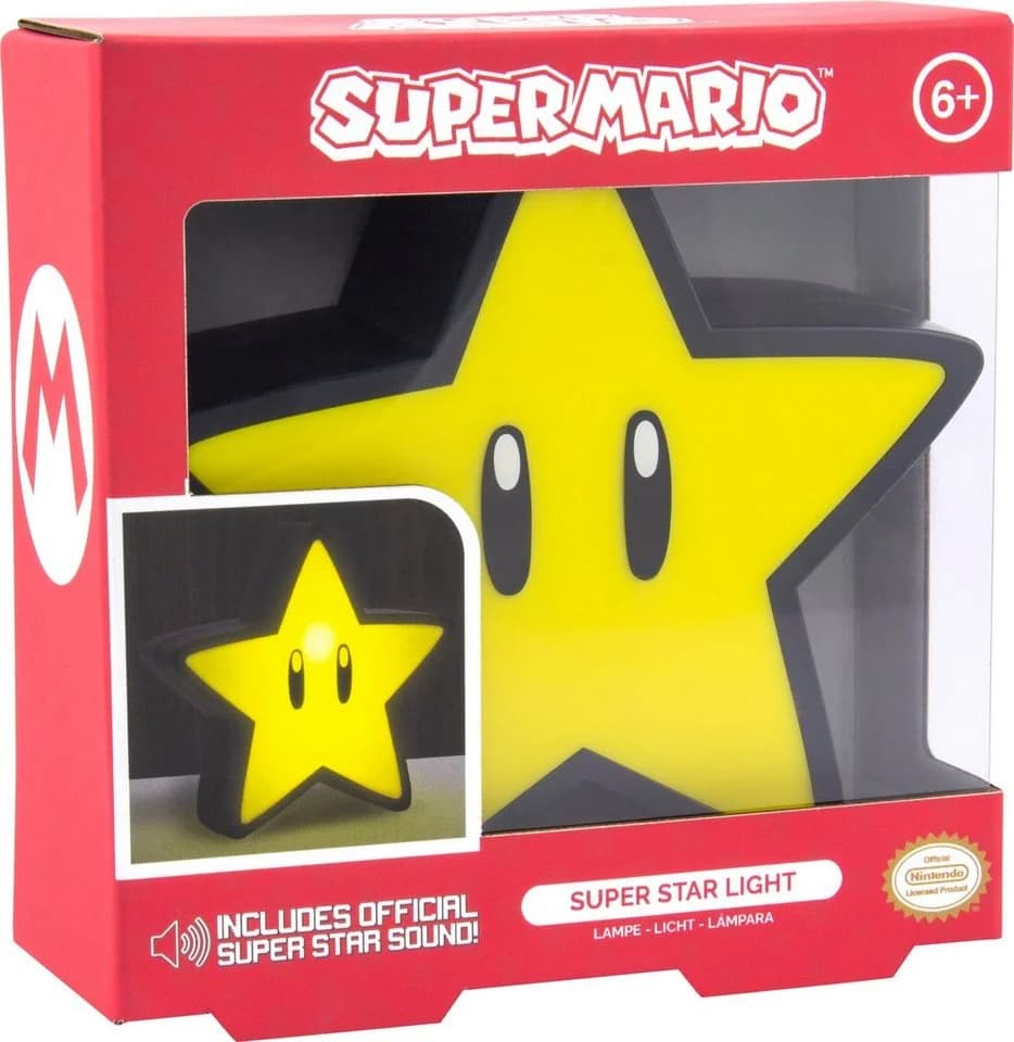 Paladone Super Mario Super Star LED Dekolicht mit Sound - Bild 2