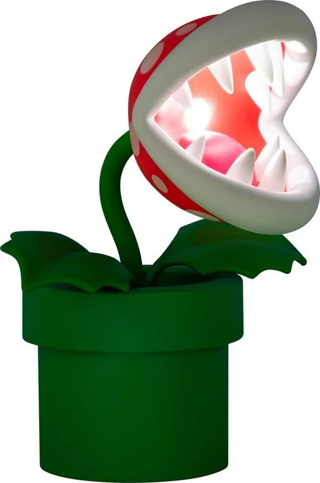 Paladone LED Dekolicht Super Mario Bros Piranha-Pflanze Lampe Grün - Bild 2