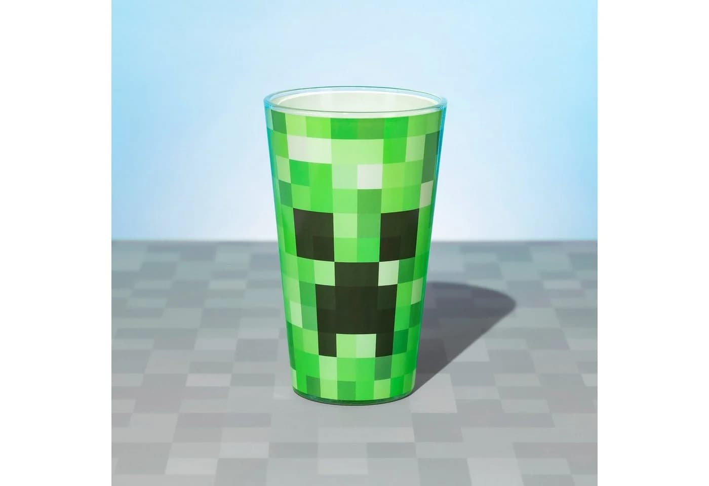 Paladone Tasse Minecraft Creeper Glas Grün/Schwarz