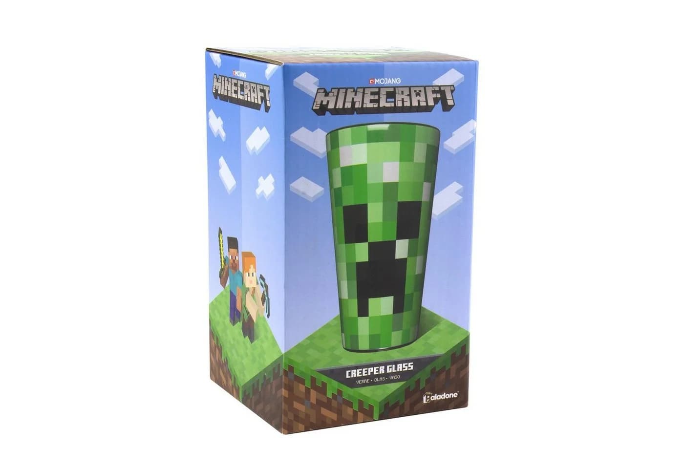 Paladone Tasse Minecraft Creeper Glas Grün/Schwarz - Bild 4