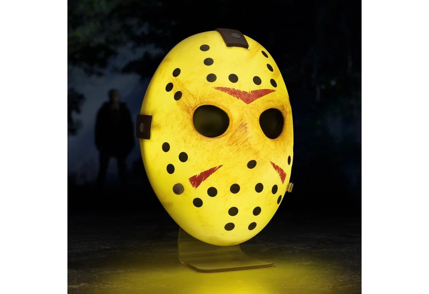 Paladone Stehlampe Freitag der 13. Maske rot/beige