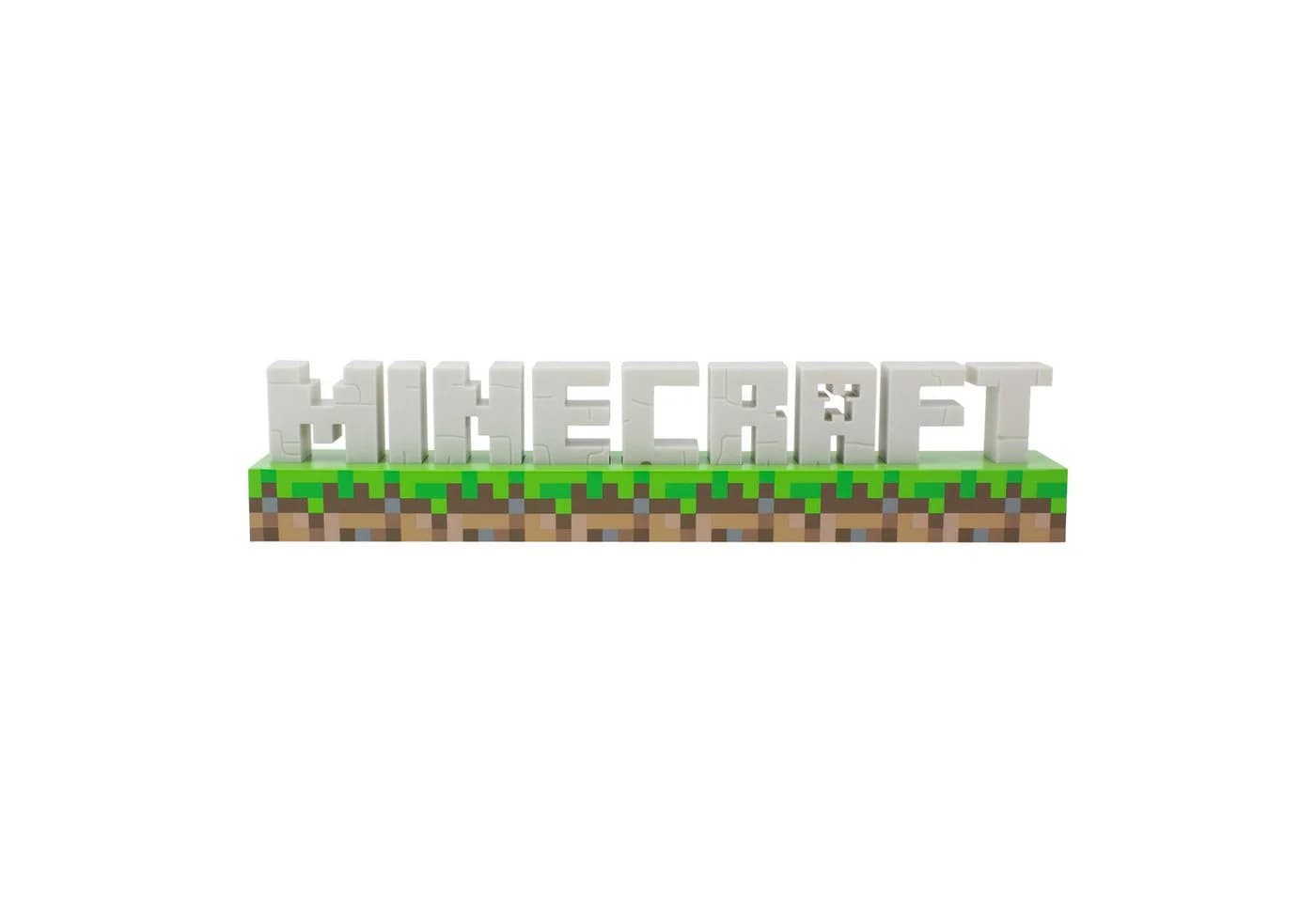 Paladone Dekolicht Minecraft Logo Leuchte LED fest integriert weiss