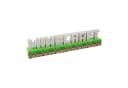 Paladone Dekolicht Minecraft Logo Leuchte LED fest integriert weiss Bild 2