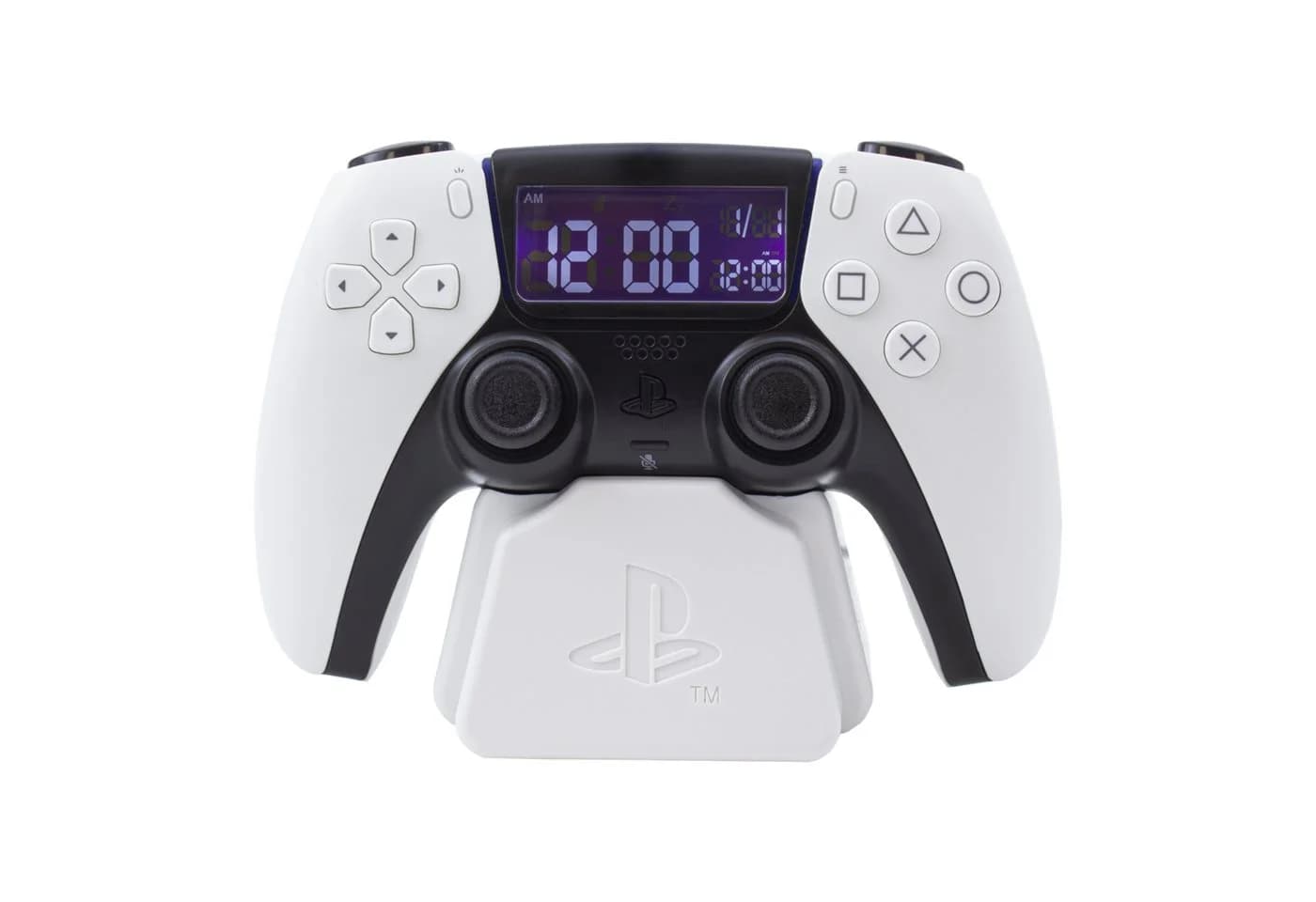 Paladone PlayStation PS5 Controller Wecker Weiß Digital