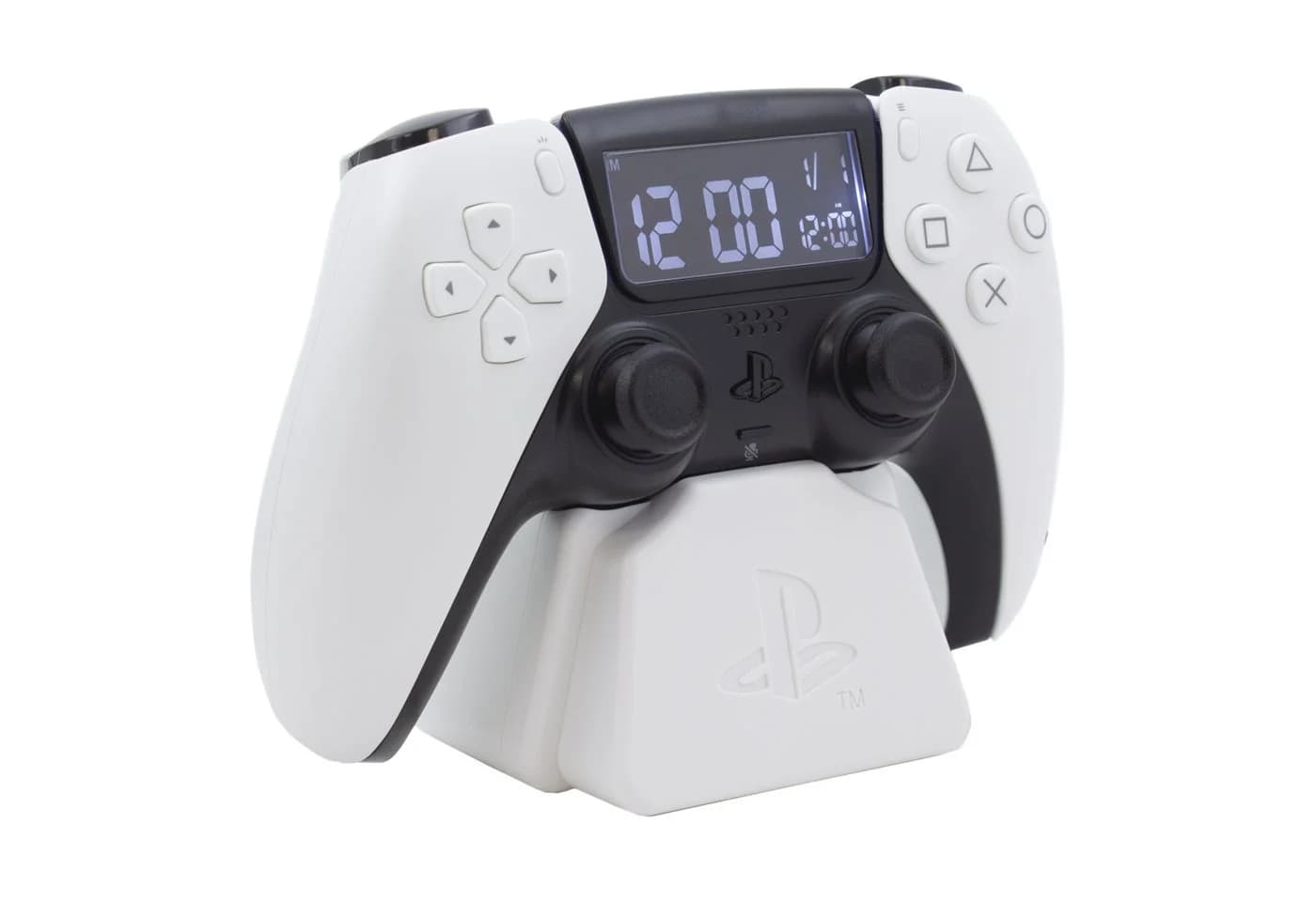 Paladone PlayStation PS5 Controller Wecker Weiß Digital - Bild 2