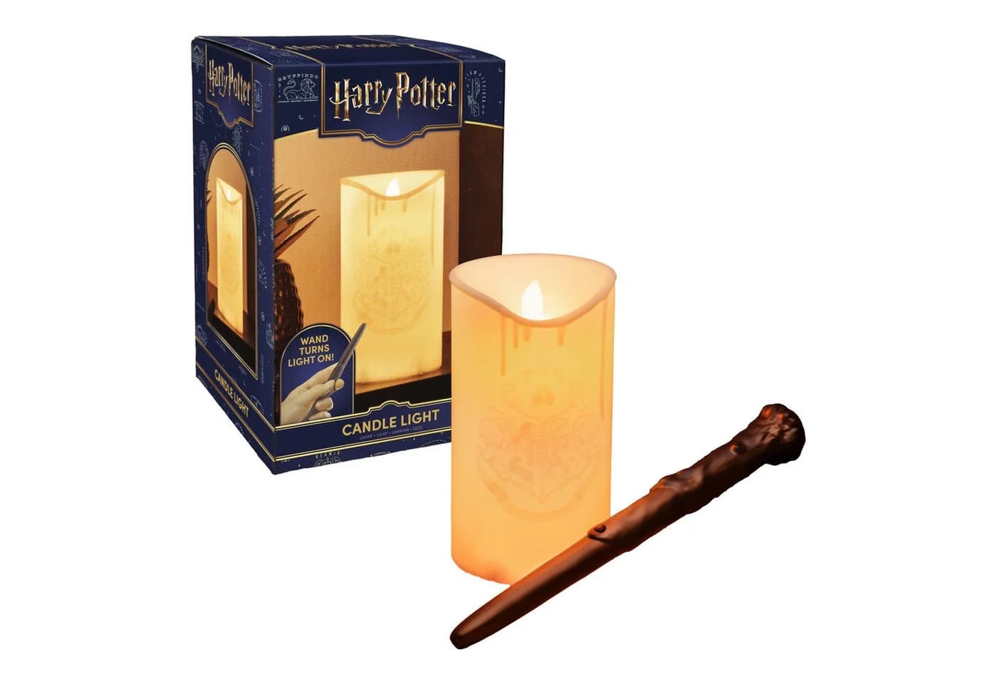 Paladone Harry Potter LED Kerze mit Zauberstab-Fernbedienung Weiß - Bild 2