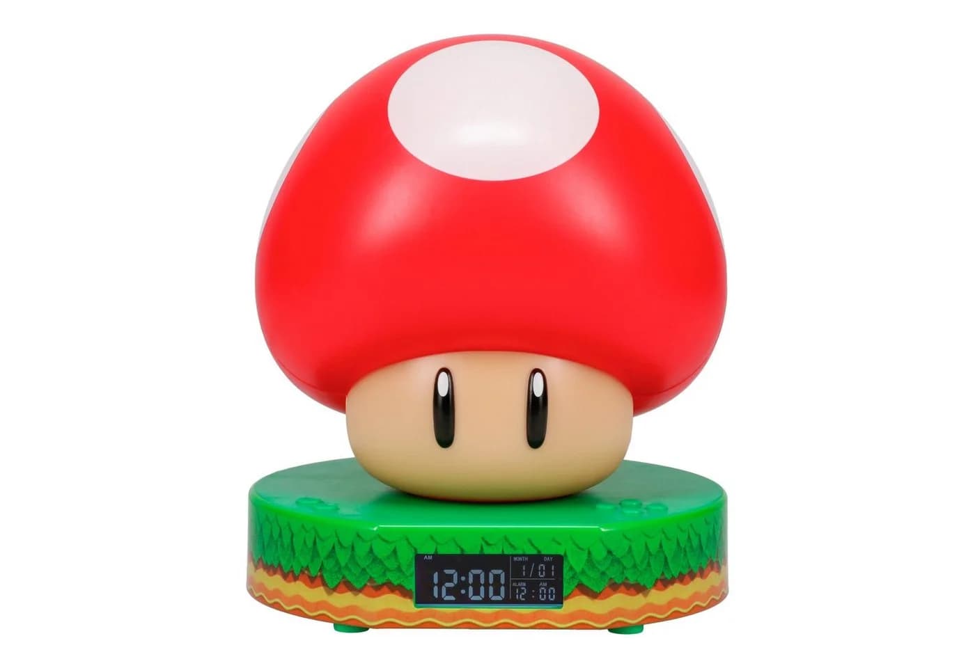 Paladone Super Mario Mushroom Digital Wecker Rot - Bild 2