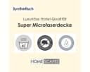Homescapes Microfaserbettdecke Ganzjahresdecke 135x200 cm Super-Mikrofaser Bild 5