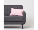 Homescapes Gingham-Kissenbezug Rosa Baumwolle 30x50 cm Bild 1