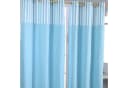 Homescapes Gardinen-Set Blau Streifen & Tupfen 2er Set Bild 2