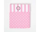Homescapes Gardine Polka Dots & Streifen Rosa 2er Set 137 x 117 cm Bild 3