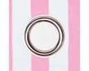 Homescapes Gardine Polka Dots & Streifen Rosa 2er Set 137 x 117 cm Bild 4