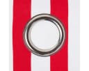 Homescapes Gardine Polka Dots & Streifen Rot 2er Set Bild 3