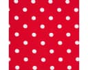 Homescapes Gardine Polka Dots & Streifen Rot 2er Set Bild 4