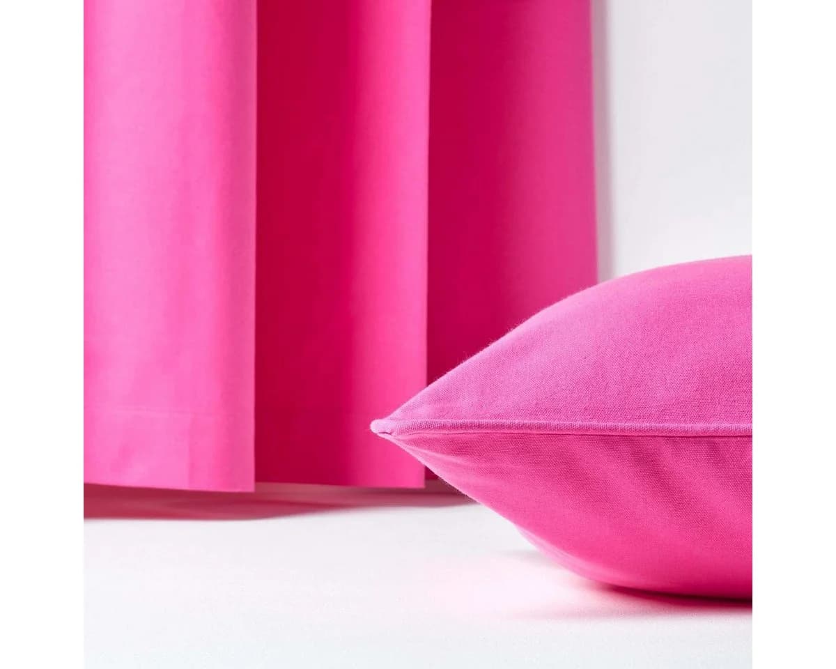 Homescapes Kissenhülle Pink Baumwolle - Bild 5