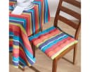 Homescapes Bunte Gestreifte Tischdecke 100% Baumwolle Bild 5