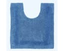 Homescapes Badematte 2-tlg. Badgarnitur Blau Baumwolle Bild 3