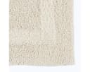 Homescapes Badematte 2-tlg. Badgarnitur Creme Baumwolle Bild 4