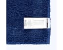 Homescapes Badgarnitur 2-tlg. Dunkelblau 100% Baumwolle Wende-Design Bild 5