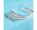 Homescapes Stoffservietten 4er-Set Hellblau 100% Baumwolle Bild 1