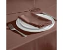 Homescapes Stoffserviette 4er-Set Braun 100% Baumwolle Bild 1