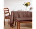 Homescapes Stoffserviette 4er-Set Braun 100% Baumwolle Bild 5