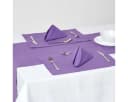 Homescapes Platzset Tischset Lila 2er-Set 100% Baumwolle Bild 1